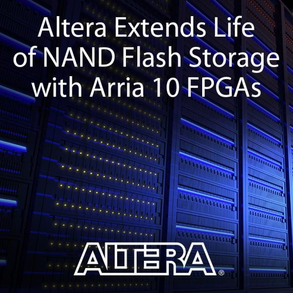 Altera存储参考设计:NAND提高寿命 降低成本 