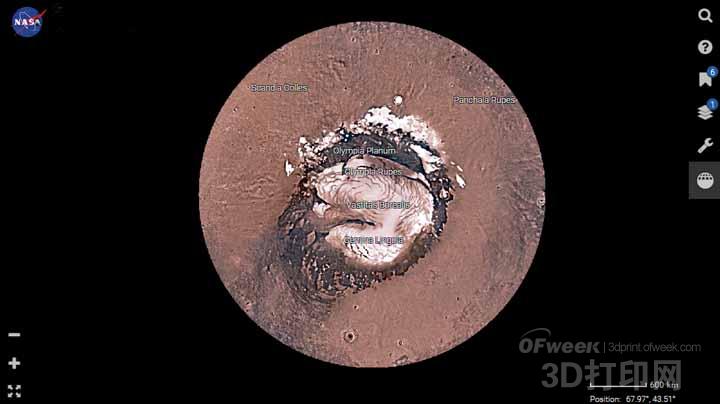 火星迷航 3D打印助力NASA星际探测 - OFwe