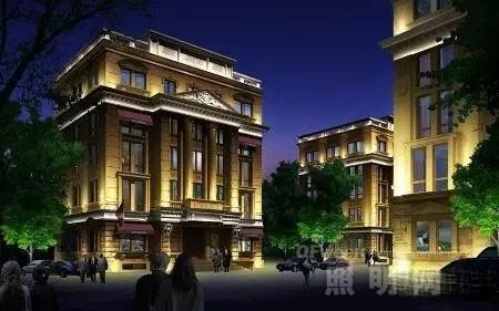 冷暖结合; 欧式建筑外观比较复杂,有罗马柱,腰线,尖肋拱顶,拱及拱券